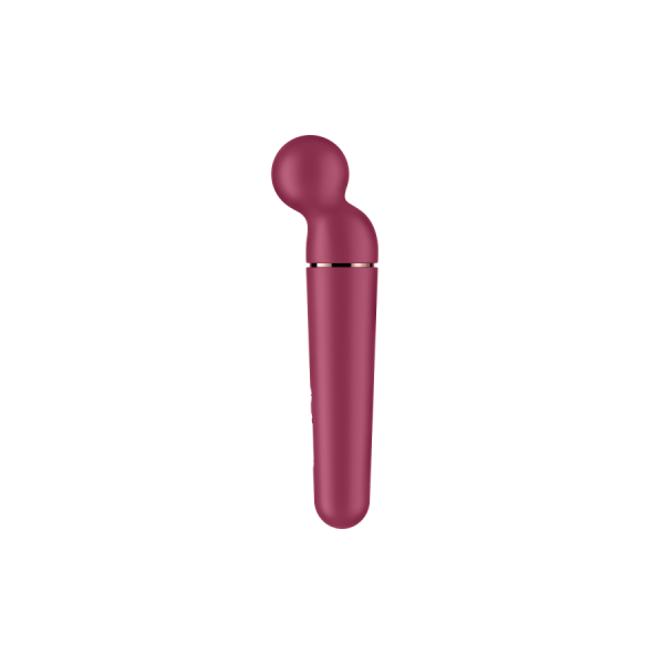Vibromasseur wand rouge USB 60 vibrations Planet Wand-er Satisfyer 